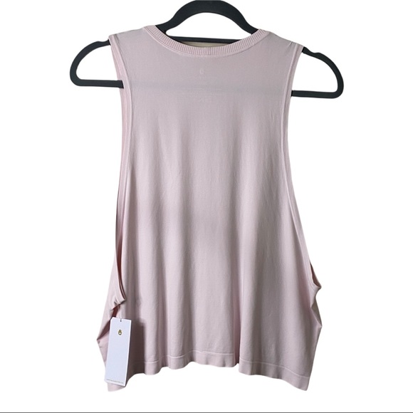 Spiritual Gangster Supernova Logo Blush Pink Seamless Muscle Tank Top (M/L) - Picture 5 of 8